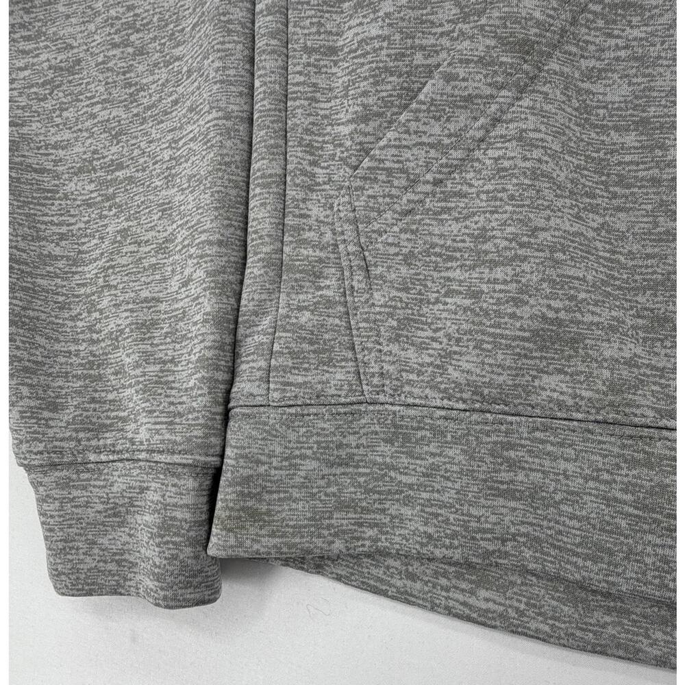 What The Fin Performance Fabric Hoodie Medium Gray Casual Fit Polyester - Picture 6 of 10